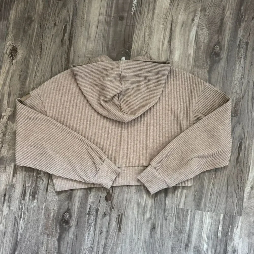 ALO Muse Heather Gravel Hoodie Size XS